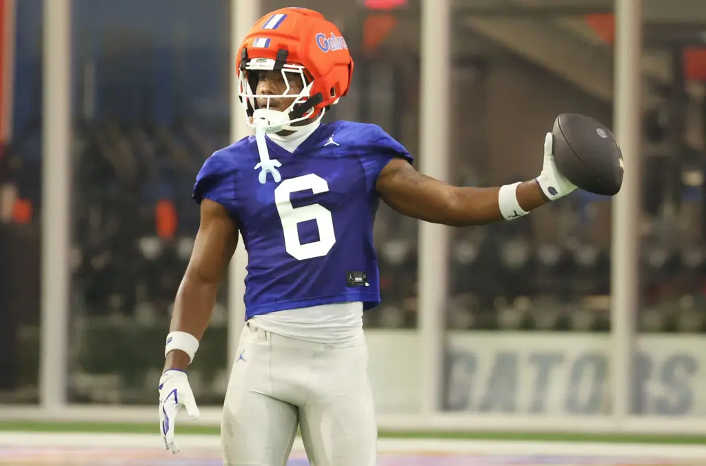 University of Florida receiver Dallas Wilson is pictured during the...
