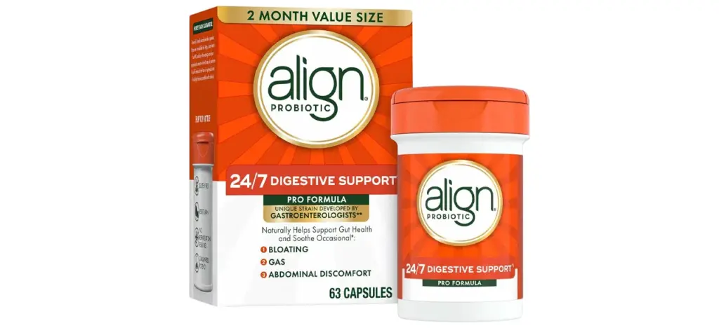 Align Probiotic Digestive Support Pro Formula package