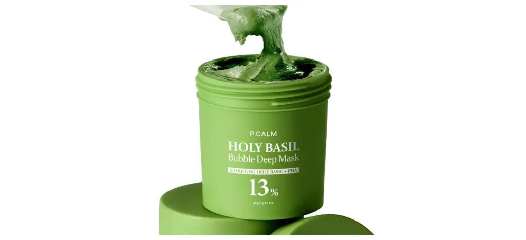 P.CALM Holy Basil Bubble Deep Mask