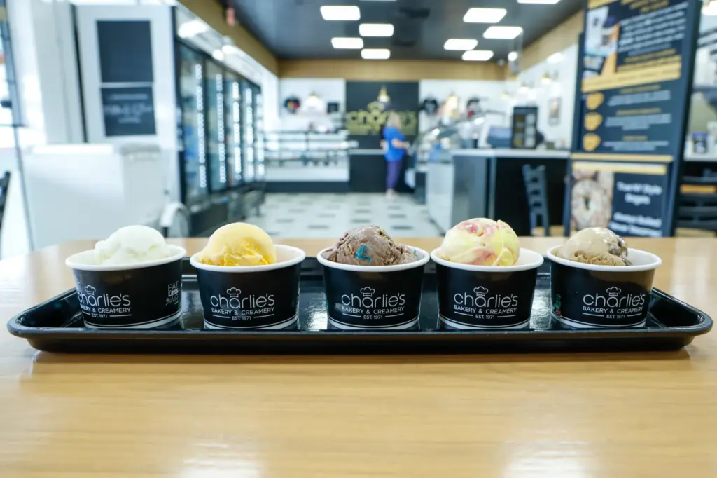 Charlieâs Bakery & Creamery owners Troy and Tricia Hage crafted...