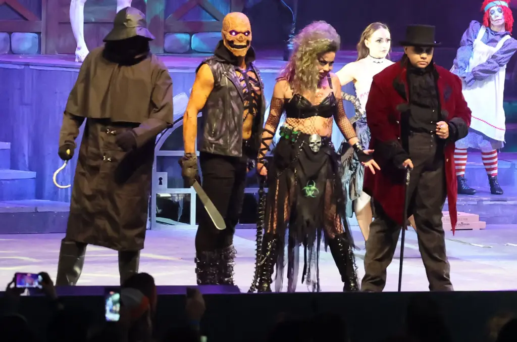 From left: The Fisherman, Havok, Pestilence, and Jack The Ripper...