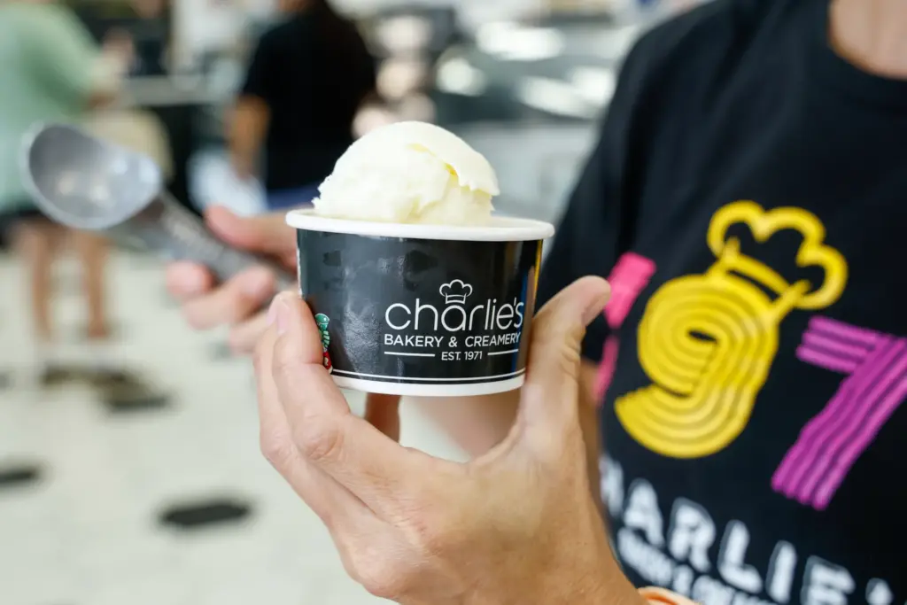 Orange Blossom Honey, an orange blossom honey ice cream infused...
