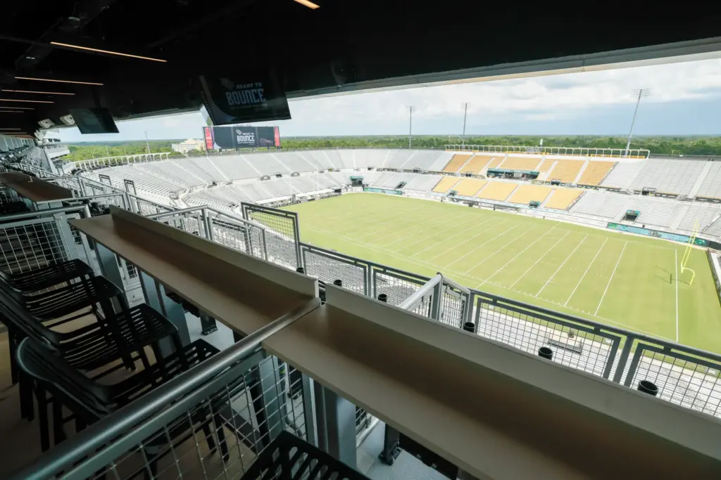View from the Apollo South Sky Suite at the Roth...