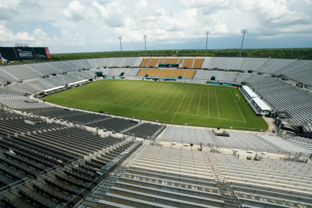 View from the Apollo South Sky Suite at the Roth...
