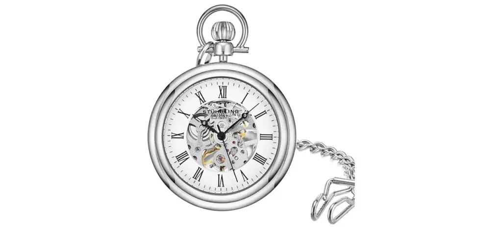 Stuhrling Original Men’s Vintage Mechanical Pocket Watch