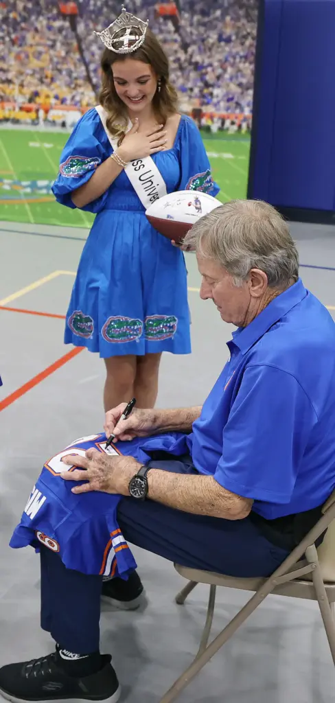 Former University of Florida Heisman Trophy winning quarterback and coach...