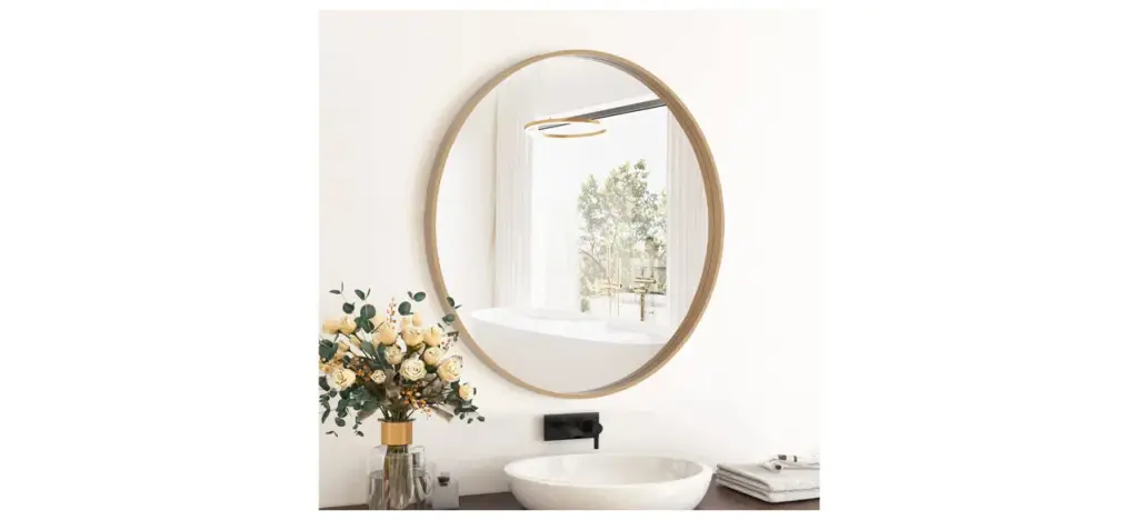 Ebern Designs Karrina Round Mirror