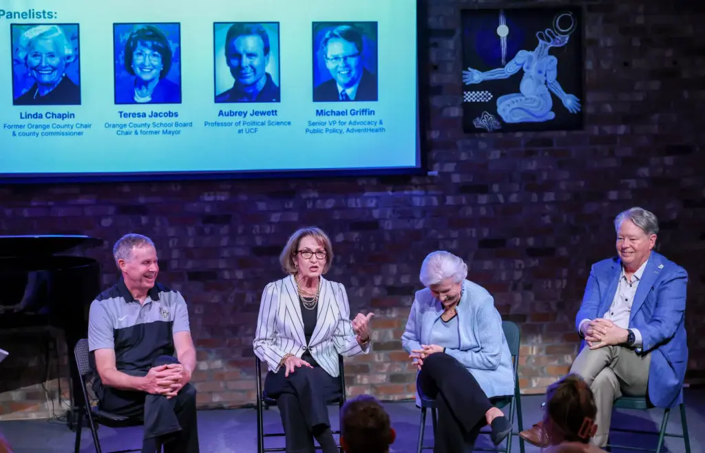 SENTINEL 150: POLITICS IN ORLANDO â From left, University of...