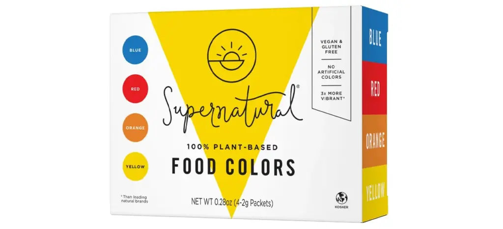 Supernatural Store Plant-Based Food Color