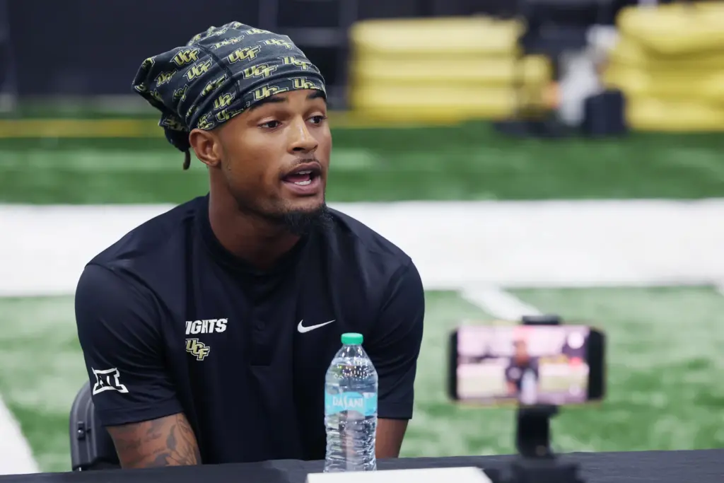 UCF nickelback Braeden Marshall is one of six starters returning to the Knights' defense this season. (Stephen M. Dowell/Orlando Sentinel)