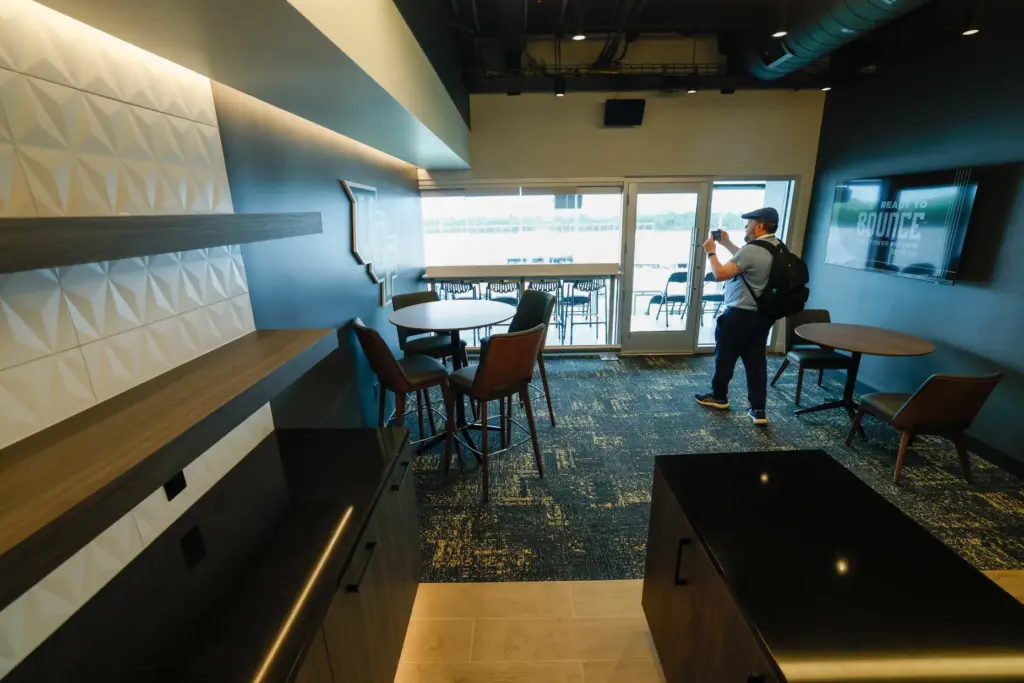 A luxury suite at the Roth Tower at Acrisure Bounce...