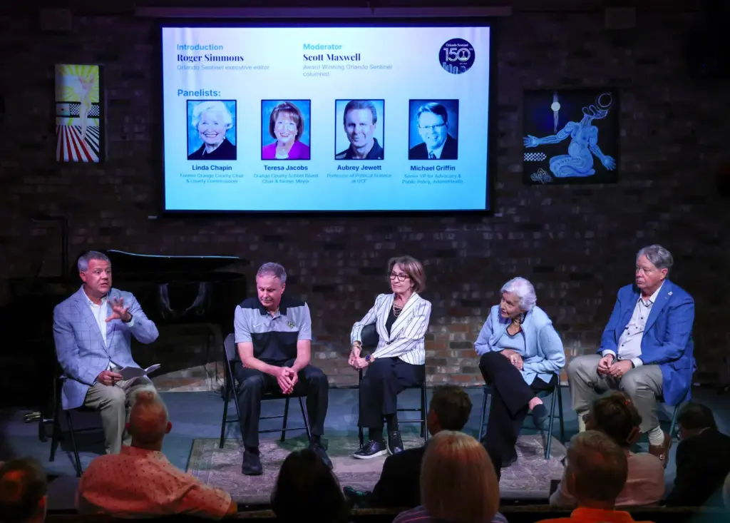 SENTINEL 150: POLITICS IN ORLANDO â From left, Orlando Sentinel...