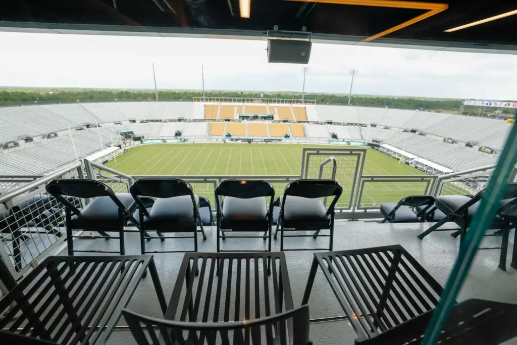The outdoor view from Suite at the Roth Tower at...