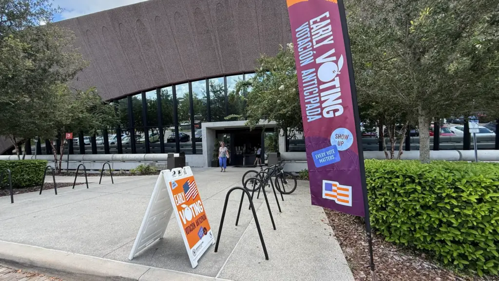 The Winter Park Library is an early voting site, pictured...