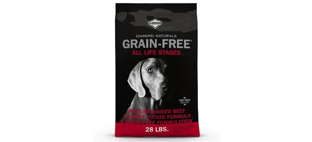 Diamond Naturals Grain-Free Premium Dry Dog Food With Pasture-Raised Beef