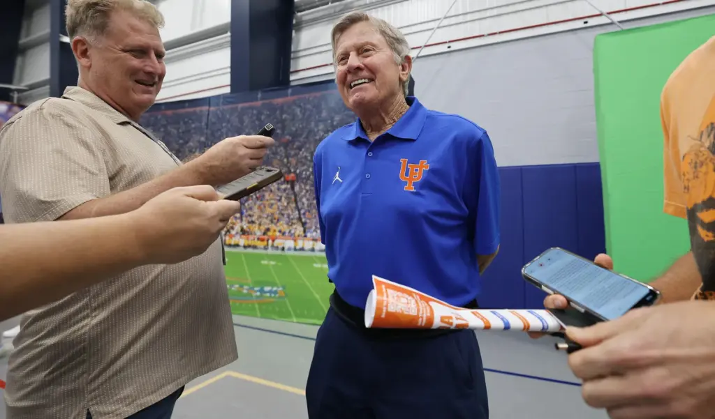 Former University of Florida Heisman Trophy winning quarterback and coach...