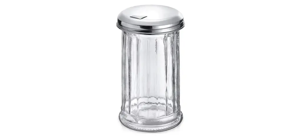 UniversoBasics Glass Sugar Shaker