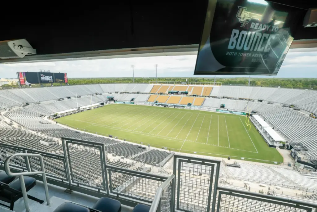 View from the Apollo South Sky Suite at the Roth...