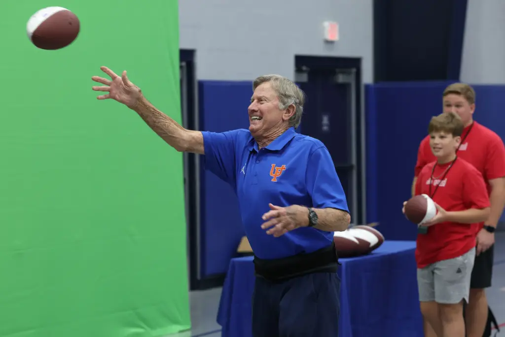 Former University of Florida Heisman Trophy winning quarterback and coach...