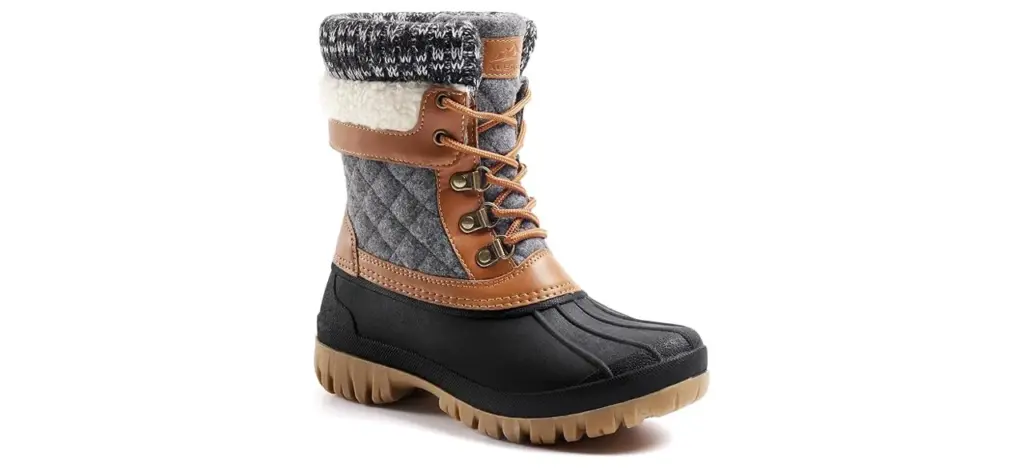 Aleader Women's Winter Duck Boots