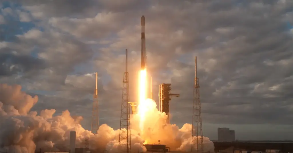 A SpaceX Falcon 9 launches on SpaceX's 24th birthday, March...