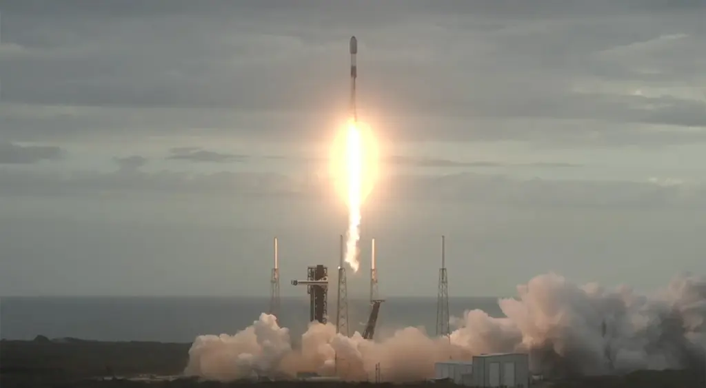 A SpaceX Falcon 9 launches on SpaceX's 24th birthday, March...