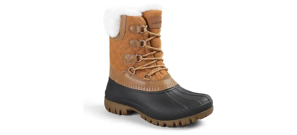 Locfir Women's Winter Duck Boots