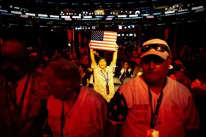 Republicans slam Democrats and declare devotion to Trump during unusual midterm convention