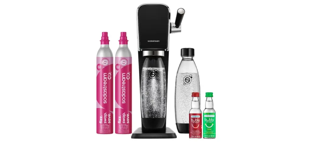 SodaStream ART Sparkling Water Maker Value Bundle