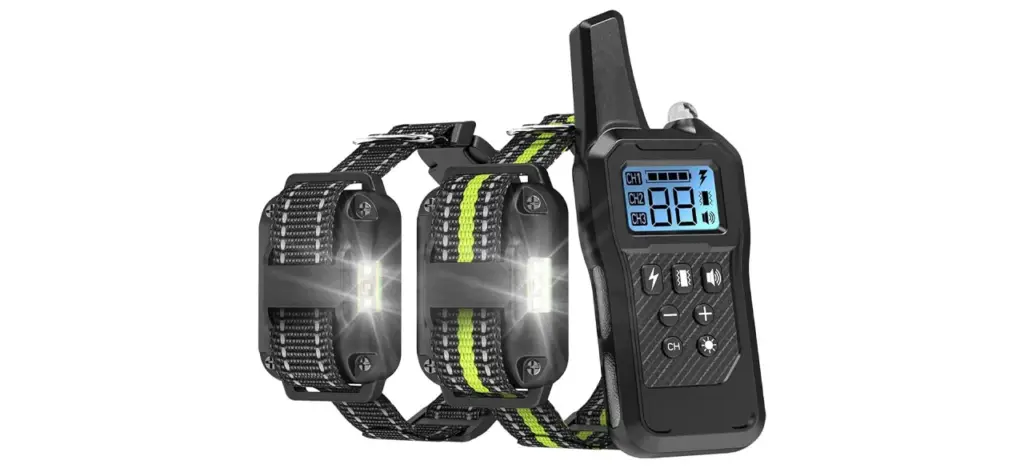 FunniPets Dog Training Collar with LED Light