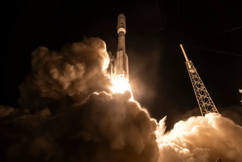 A United Launch Alliance Atlas V rocket launches on the...