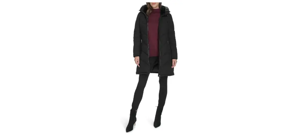 Calvin Klein Women's Long Puffer Coat