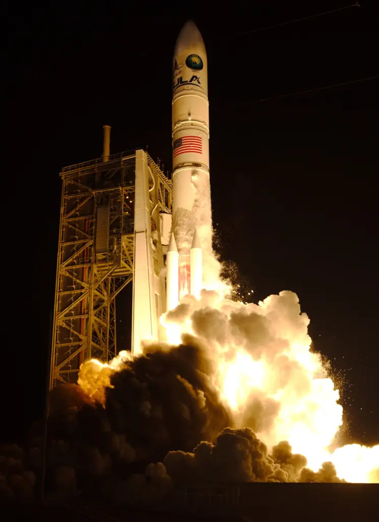 A United Launch Alliance Vulcan rocket on the USSF-87 national...