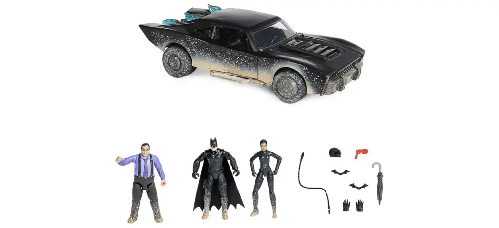 DC Comics Ultimate Batman Set with Batmobile