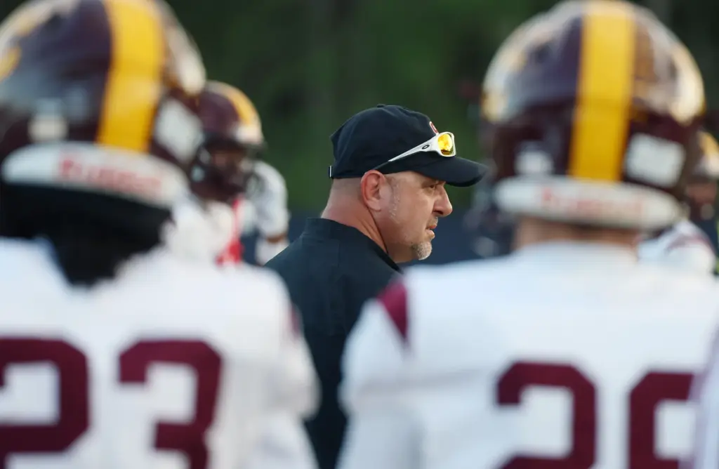 St. Cloud head coach Michael Short is pictured during the...