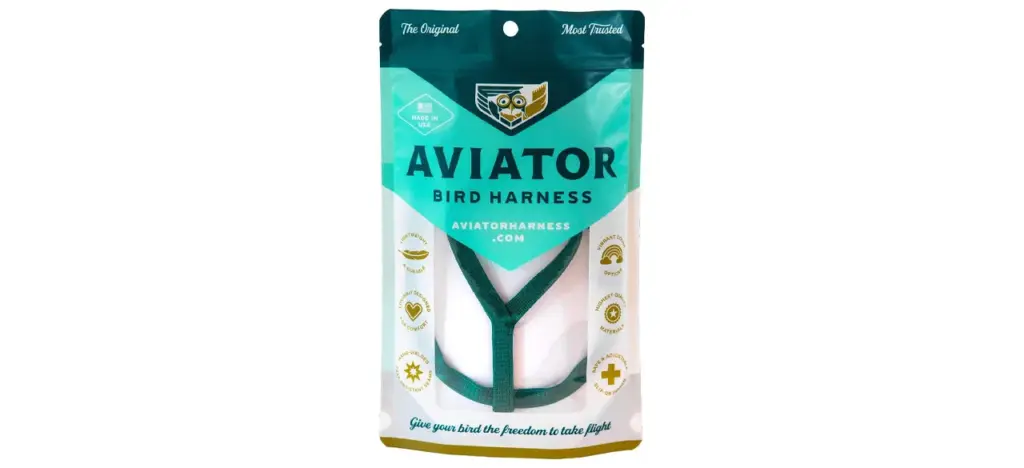 Aviator Pet Bird Harness And Leash