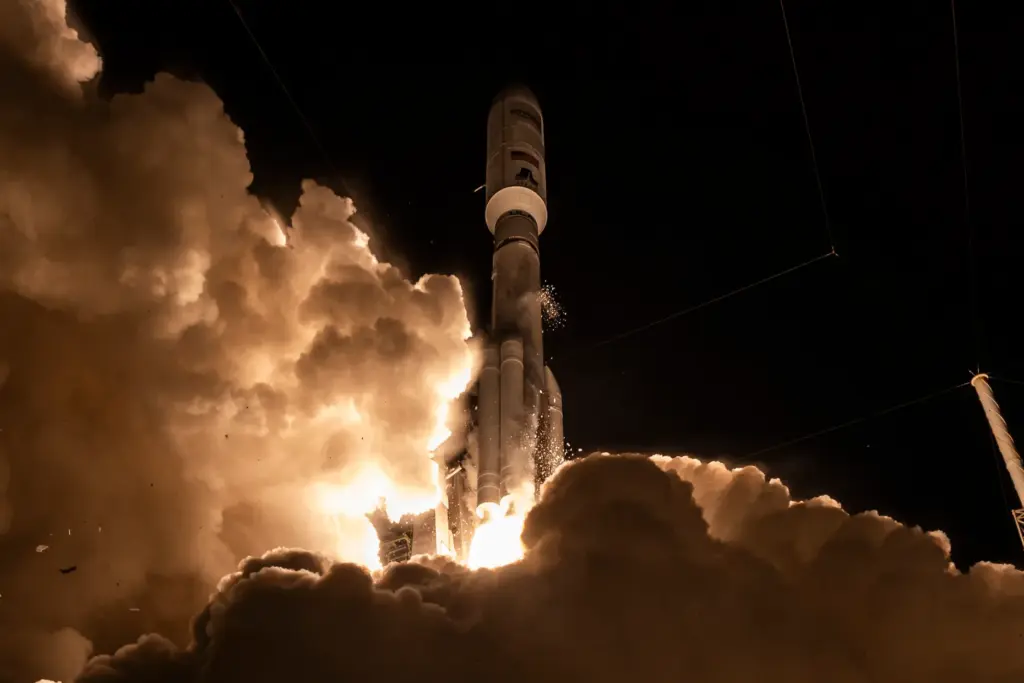 A United Launch Alliance Atlas V rocket launches on the...