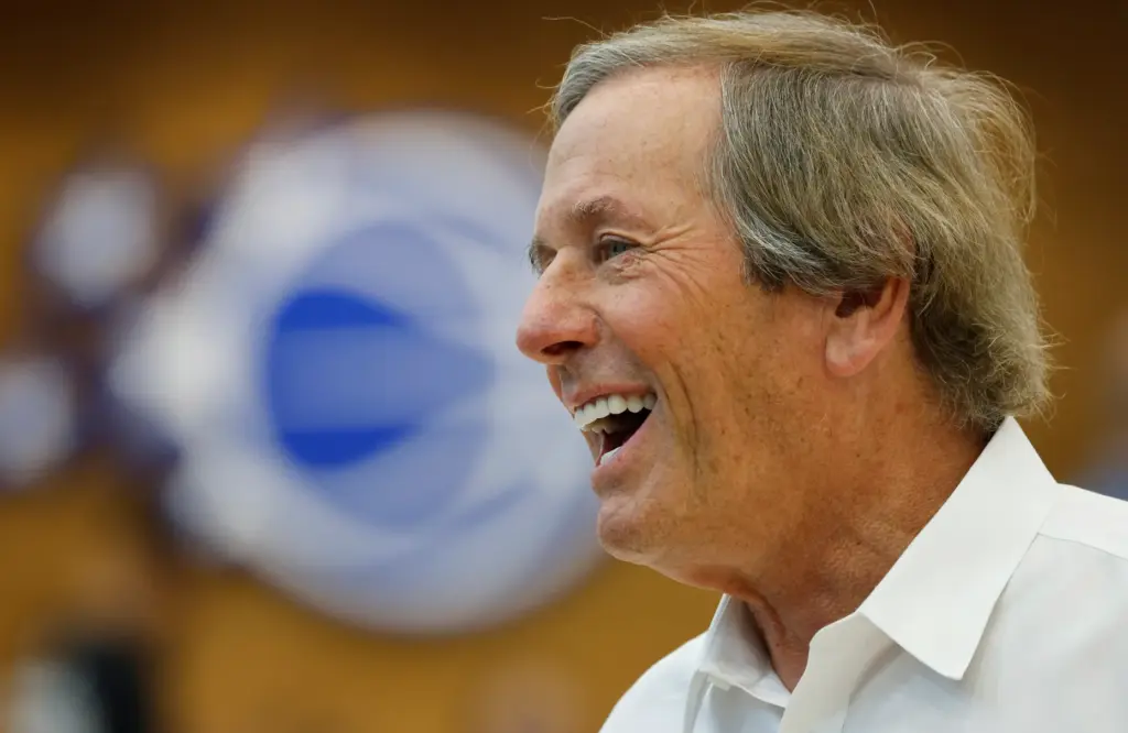 Orlando Magic and OMYF Chairman Dan DeVos during the teamâs...