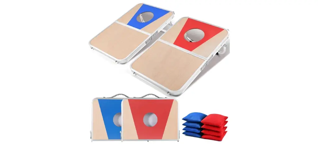Pointyard Portable Cornhole Board Set