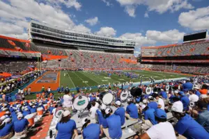 UF signs whopping, nation’s highest deal to feature logos on Florida Field