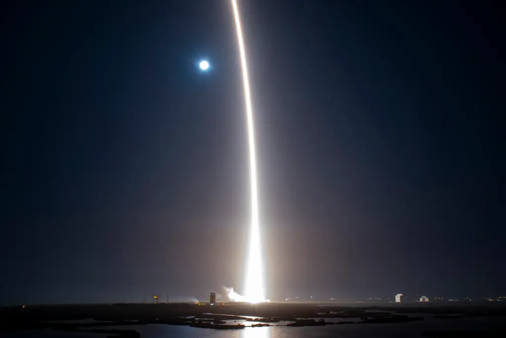 A SpaceX Falcon 9 with a Sirius XM satellite launches...