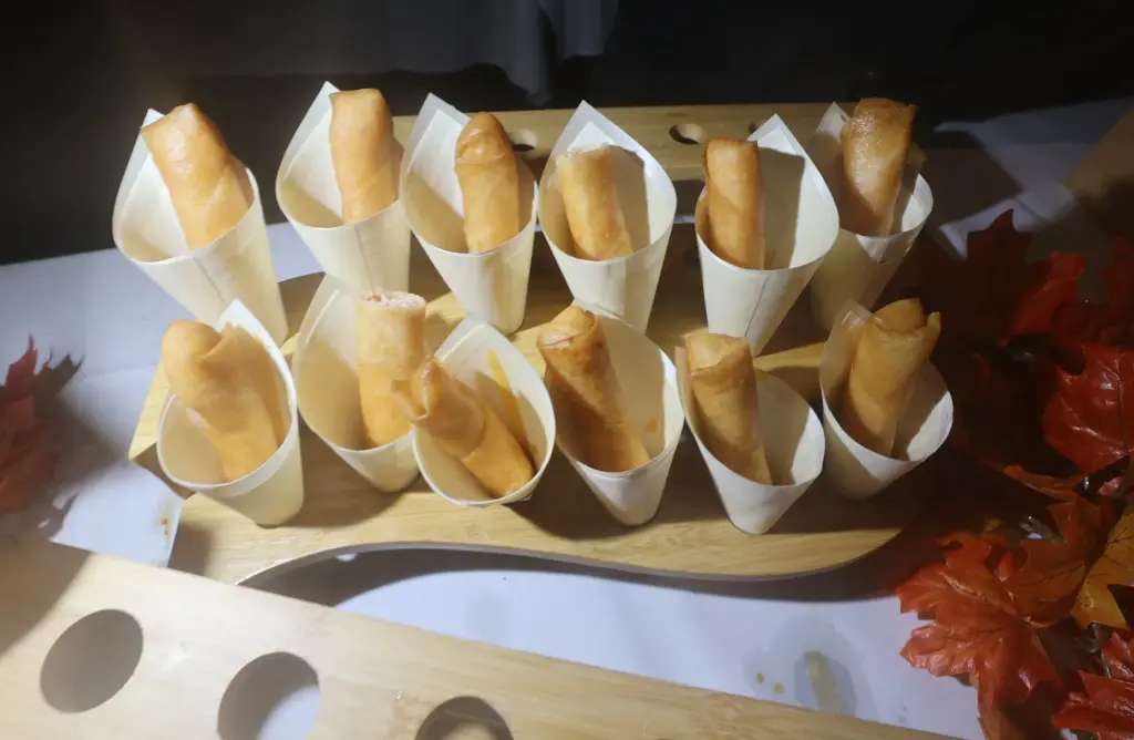 Crab Rangoon is pictured during the Sushi Showdown at Morimoto...