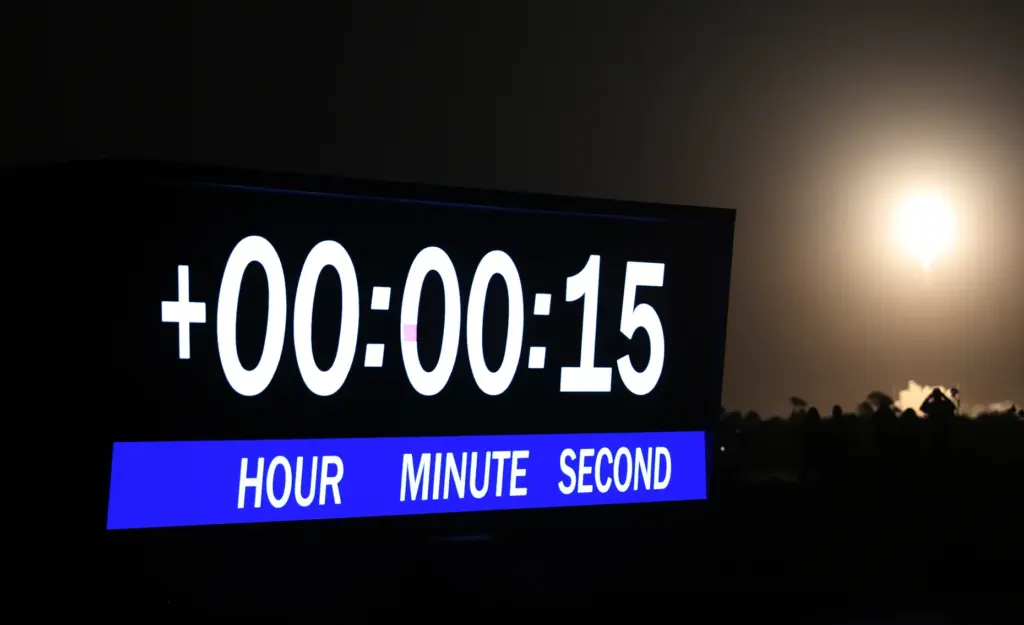 A SpaceX Falcon 9 on the Crew-12 mission launches from...