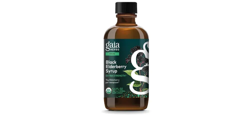 Gaia Herbs Black Elderberry Syrup