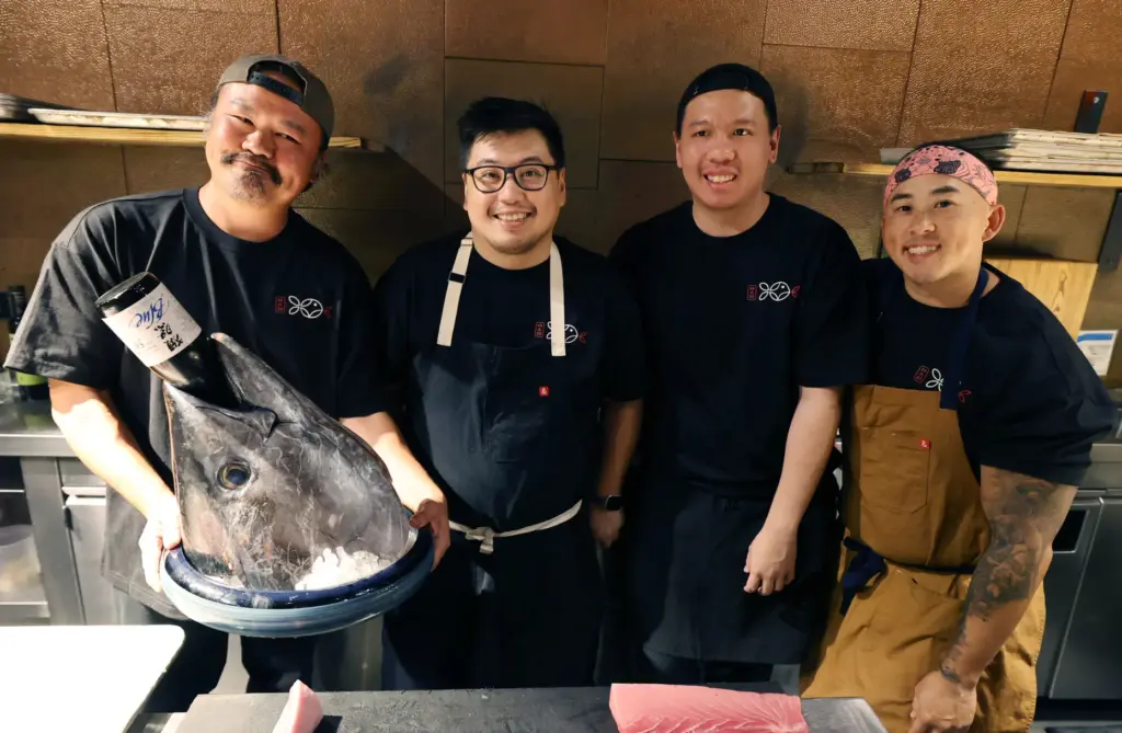 The Hayashi Taro team is pictured during the Sushi Showdown...