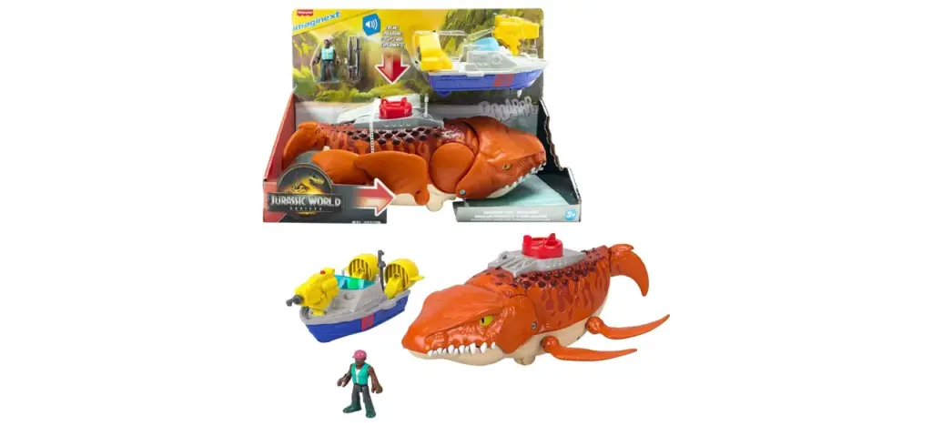 Jurassic World Rebirth Aquachomp Chase Mosasaurus