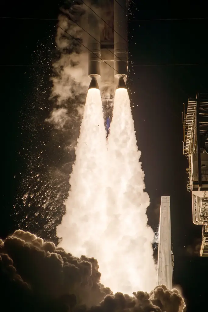A United Launch Alliance Vulcan rocket on the USSF-87 national...