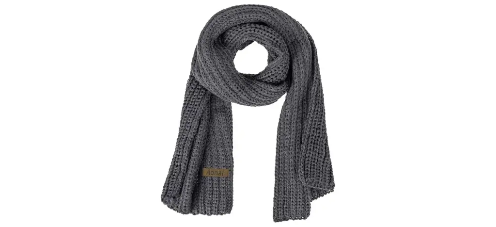 Aonal Winter Knit Scarf