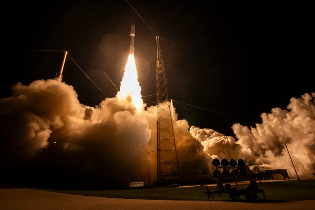 A United Launch Alliance Atlas V rocket launches on the...