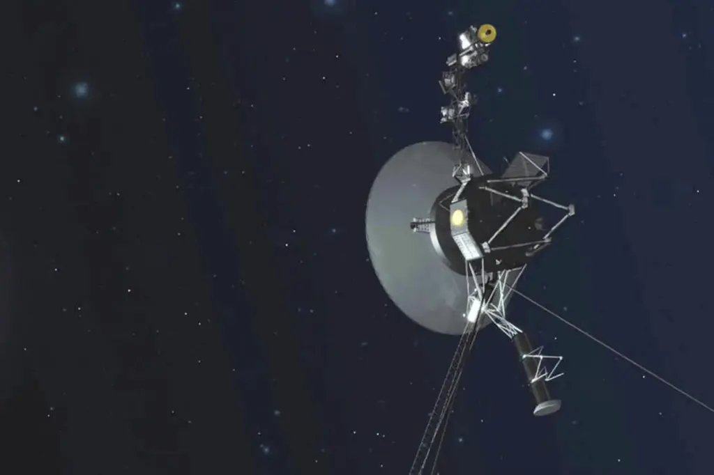 FILE – This illustration provided by NASA depicts Voyager 1....